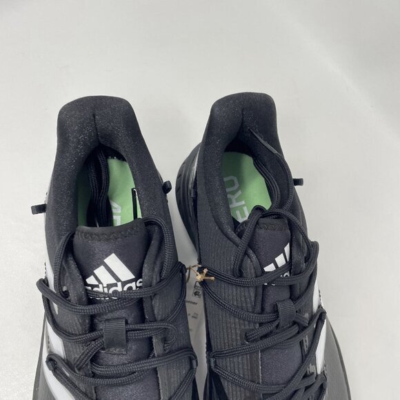 Adidas Adizero Afterburner 9 Cleats Mens‎ 8 Black Baseball Shoes New FZ4217 - Picture 3 of 11